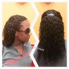 Micro Braids By The Braiding House Micro Braids Hairstyles Micro Braids Styles Braided Hairstyles