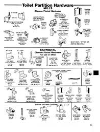 Toilet Partition Hardware Mills Sanymetal Wielhouwer Replacement Hardware Specialists