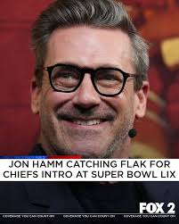 Hamm, a longtime fan of both the Blues and Cardinals, is no stranger to  being a diehard. But his football loyalties have been called into question  with his appearance last night. READ