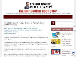 Freight broker training programs are available online (24 hrs) the transportation industry needs freight brokers and freight broker sales agents now more. 18 Trending Freight Brokerage Businesses To Watch In 2021