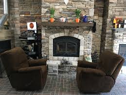 Heats up to approx 400 sq. Cultured Stone Ocean Stone Fireplaces