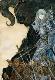Wallpaper Berserk Armor Griffith Zodd Sword Artwork Creature Demon Horns Manga Anime Behelit Dragonslayer White Clothing White Hair Blue Eyes Red Eyes 1280x1836 Jspahn 1698495 Hd Wallpapers Wallhere