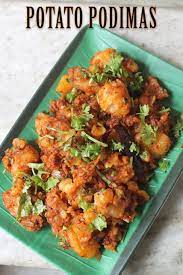 Spicy Potato Podimas Recipe Madurai Urulai Pottalam Recipe Potato Masal Recipe Yummy Tummy Indian Food Recipes Indian Cuisine Recipes Vegetarian Platter