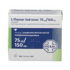 L Thyrox Jod Hexal 75 µg 150 µg 100 St Shop Apotheke Com