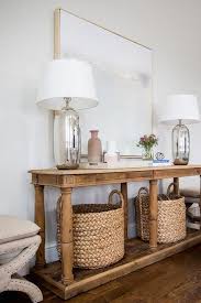 Entry Table Ideas Pinterest Reclaimed Wood Console Table Home Decor Entryway Console Table