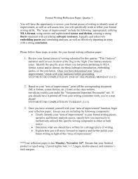 Mla format example we are the service that helps students format their papers in mla ▼ order editing or proofreading for our specialist to polish your style.unless this is a specific requirement set by your instructor, a title page is not needed. Q1 Formal Writing Reflection Paper