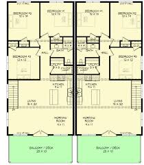 Modern 3 bedroom duplex house plans. Modern Duplex House Plan With An Rv Garage 68571vr Architectural Designs House Plans