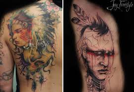 Popular styles explained with images. Tattoo Artist Creates Impressive Freehand Tattoos On The Spot Without Any Sketches Bored Panda
