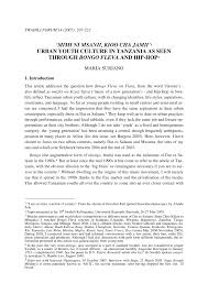 Viuno vya mtoto wa chuo viuno vya watoto wa chuo hatar otosection download viuno vya kitandani mtoto wa kidigo jamani tanga noma melody. Pdf Mimi Ni Msanii Kioo Cha Jamii Urban Youth Culture In Tanzania As Seen Through Bongo Fleva And Hip Hop