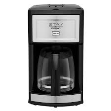 The cuisinart buona tazza single serve espresso and coffee machine makes extraordinary espresso and freshly brewed coffee at the touch of a button. Stay By Cuisinart Wcm280s Stainless Steel 12 Cup Coffee Maker 120v