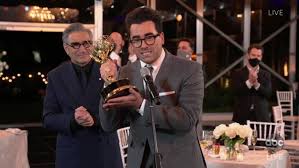 He has appeared in more than 60 motion pictures to date, eight of which having topped the $100m mark. Emmys 2020 Eugene And Dan Levy Make History With Their Wins Los Angeles Times