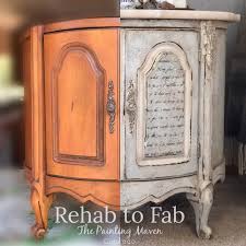 Napkin & tissue decoupaged furniture makeovers. Pin On Paint It