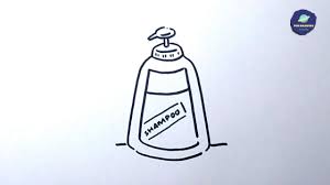 How To Draw Shampoo Bottle - Youtube