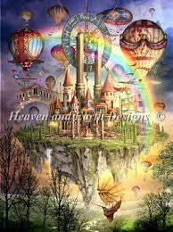 If you have been cross stitching and looking online for patterns or ideas for a while, you're likely to have come across them before. Tarot Town Two Bemalte Kreuze Castle In The Sky Idee Farbe