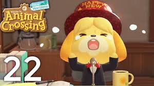 Animal Crossing New Horizons New Year Eve And Fire Work Gameplay Walkthrough Part 22 Youtube