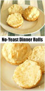 Easy No Yeast Dinner Rolls Recipe Recipes Dinner Rolls No Yeast Dinner Rolls