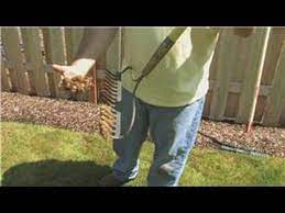 A slit seeder helps loosen the soil for effective seeding. Lawn Care How To Get Rid Of Thatching Grass Youtube