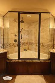 Elegant Bathtub Shower Combo Design Idea Bathroom Decokepo Home Designs And Architecture Library Corner Tub Shower Corner Shower Bathroom Tub Shower