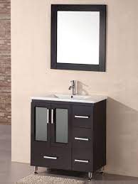 48 narrow depth montara teak vanity for undermount sink. Narrow Bathroom Vanities With 8 18 Inches Of Depth