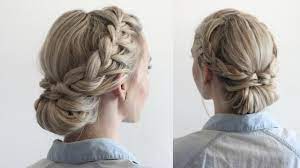 From short box braids to an updo with short hair, you don't need extra length to pull off these sexy braids. Double Braided Updo Youtube