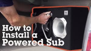 Electrical wiring in the united kingdom is commonly understood to be an electrical installation for operation by end users within domestic, commercial, industrial, and other buildings, and also in special installations and locations, such as marinas or caravan parks. How To Install A Powered Subwoofer In Your Car Crutchfield Video Youtube