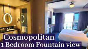 Japanese soaking tub with a window looking out over your private balcony, which overlooks the strip. Cosmopolitan Las Vegas Terrace One Bedroom Fountain View Youtube