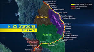 The rail project will cut through titiwangsa range via. Ecrl East Coast Rail Link Steemit