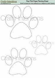 Free printable dog paw art. Pin On Paper Piercing Patterns And Card Ideas