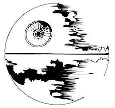 Death Star Outline Star Wars Drawings Death Star Tattoo Star Wars Tattoo