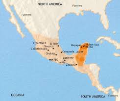 Next map, mexico and central america in 1000 bce. Map Of Mexico And Central America At 1453ad Timemaps