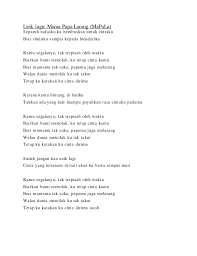 Chordify is your #1 platform for chords. Lirik Lagu Mama Papa Larang Ma Pala