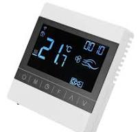 AC220V Thermostat PC+ABS Touch Screen Temperature Control Panel for Water  Heating,Floor Heating,Wall-Hanging Stove : Buy Online at Best Price in KSA  - ...