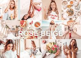 4 Lightroom Mobile Presets Rose Beige Bright Presets Etsy In 2020 Lightroom Presets Lightroom Lightroom Presets Free