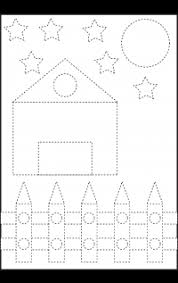 .formation without the assistance of the tracing line. Preschool Worksheets Free Printable Worksheets Worksheetfun