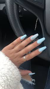 Winter Nails Acrylic Coffin Winter Nails Acrylic Winter Nails Acrylic Winter N In 2020 Winter Nails Acrylic Blue Acrylic Nails Baby Blue Acrylic Nails