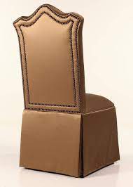 Find the perfect home furnishings at hayneedle, where you can buy online while you explore our room designs and curated looks for tips, ideas & inspiration to help you along the way. Charlotte Skirted Chair Skirted Parsons Chair With Nailhead Trim