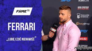 Mega niedosyt przez brak krwawej wojny. My Polish Knockout Was Appreciated By Ufc Players Amadeusz Ferrari Ahead Of Fame Mma 11 Mma Root