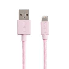 Кабель usb hoco u49 refined steel charging data cable lightning 2.4a 120cм (белый) +7 (812) 42. Iphone Usb To Lightning Textile Connecting Charging Cable 100cm Charles Marie S Design Geschenke Shop