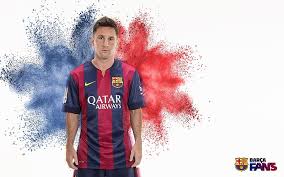 Get official lionel messi barcelona jerseys and more at fanatics.com and be ready to cheer on your favorite player. Hd Wallpaper Lionel Messi Fc Barcelona Hd Wallpaper Men S Red And Blue Striped Nike Qatar Airways Fc Barcelona Jersey Shirt Wallpaper Flare