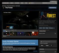 You can download steam straight from the official steam website, and there are versions available for 3. Steam Store Page Is Alive News The Forest Indie Db