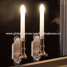 This candle holder paired with a votive candle is the perfect combination of a stunning candle arrangement. Realistic Flameless Led Solar Flickering Candle Light Rechargeable Window Wall Lamp With Suction Cup Global Sources