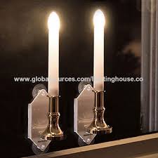 This candle holder paired with a votive candle is the perfect combination of a stunning candle arrangement. Realistic Flameless Led Solar Flickering Candle Light Rechargeable Window Wall Lamp With Suction Cup Global Sources