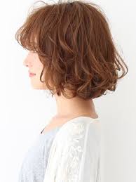 朝楽 無造作ボブ ミディアム ビューティーboxヘアカタログ ボブパーマ カーリーヘアスタイル ヘアスタイリング