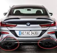 AC Schnitzer silencer for BMW M850i xDrive Gran Coupe (G16)