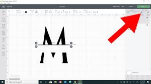 Download How To Make A Split Letter Monogram Cricut Design Space Tutorial Leap Of Faith Crafting