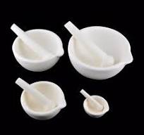 Laboratory Alumina Mortar and Pestle Set