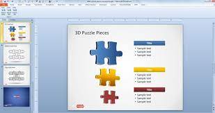 Free puzzle pieces for powerpoint is a free puzzle template for microsoft powerpoint presentations with editable puzzle pieces created with shapes. Free Puzzle Piece Shapes For Powerpoint Free Powerpoint Templates Slidehunter Com
