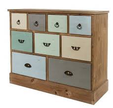 Kommode Vintage Holz Bunt Mit Schubladen Bunte Kommoden Kommode Vintage Kommode Vintage Bunt