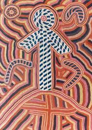 He Is Risen By Aboriginal Artist Linda Syddick Napaljarri