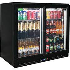 sliding 2 glass door commercial back bar bar fridge energy saving with lg compressor bar fridges glass door door bar